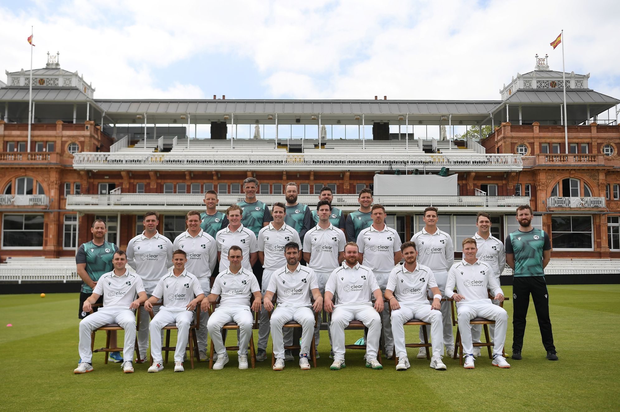 Ireland men’s cricket squad at Lord’s